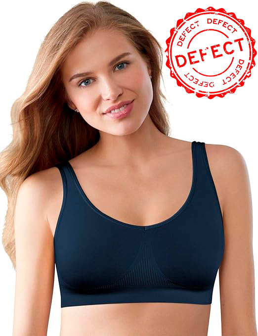 NWD BALI One Smooth U Bras for Women, Seamless Bralettes NAVY L