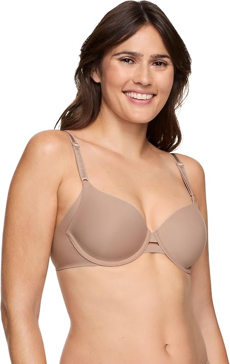 WARNER'S No Side Effects Full-Coverage Underwire Bra TOASTED ALMOND 38B