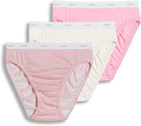 JOCKEY Underwear Classic French Cut - 3 Pack ASSORTED 6