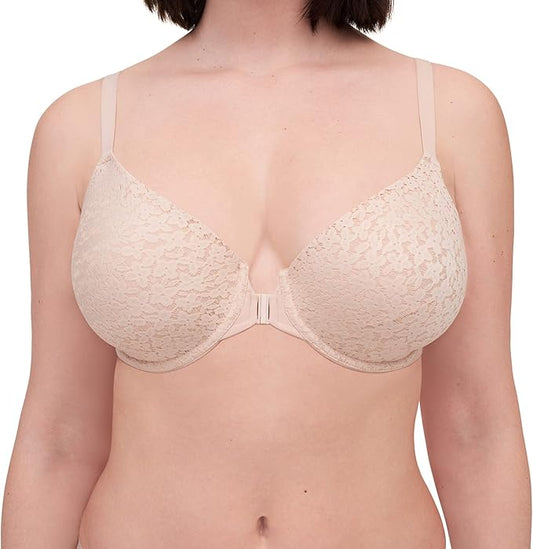 CHANTELLE Norah Supportive Wirefree Bra ROSE 38E