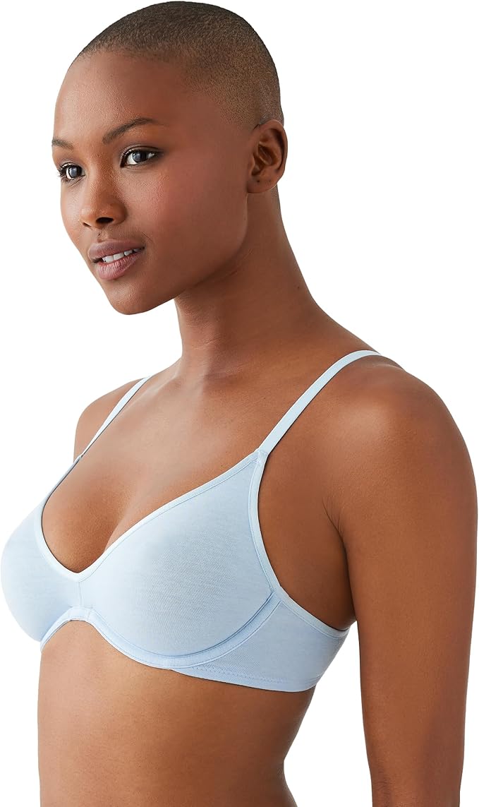 B.TEMPT'D Cotton to a Tee Scoop Underwire Bra BLUE 36D