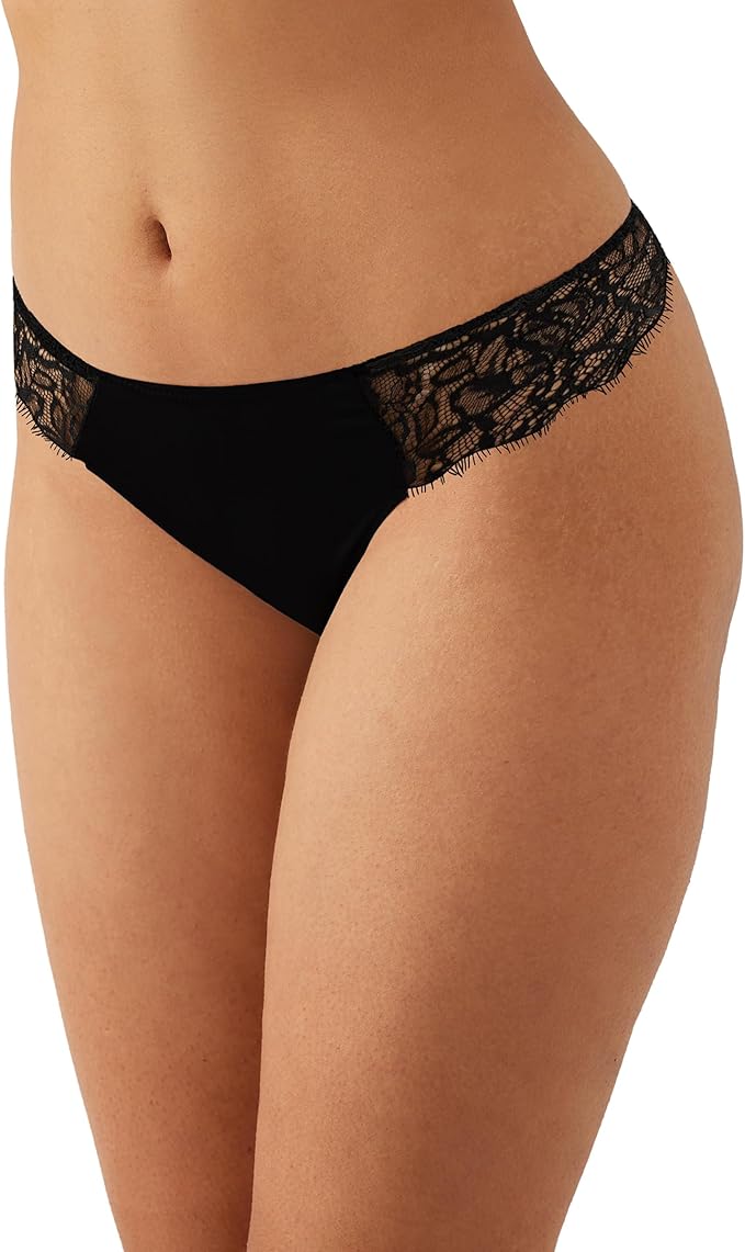 B.TEMPT'D It's on Microfiber Thong BLACK M