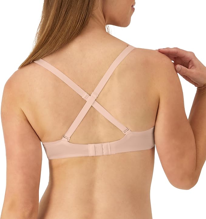 NWD MAIDENFORM Demi Underwire Bra One Fab Fit Lightly Padded Bras SANDSHELL 34B