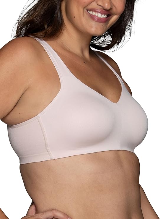 VANITY FAIR Beauty Back Smoothing Wireless Bra SHEER QUARTZ M