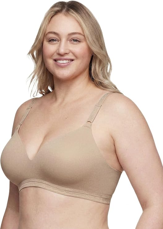 WARNER'S Super Soft Wireless Lightly Lined Comfort Bra TOASTED ALMOND 36A