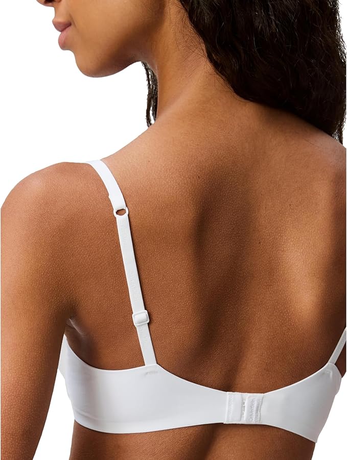 NWD CALVIN KLEIN Perfectly Fit Memory Touch T-Shirt Bra WHITE 32C