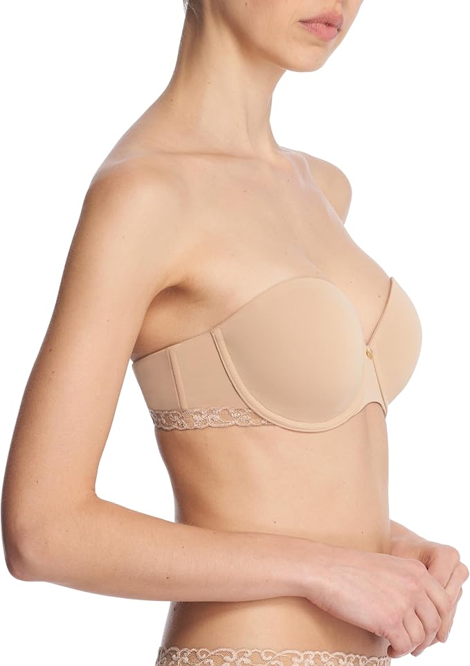 NWD NATORI Pure Luxe Strapless Contour Underwire CAFE 32DDD