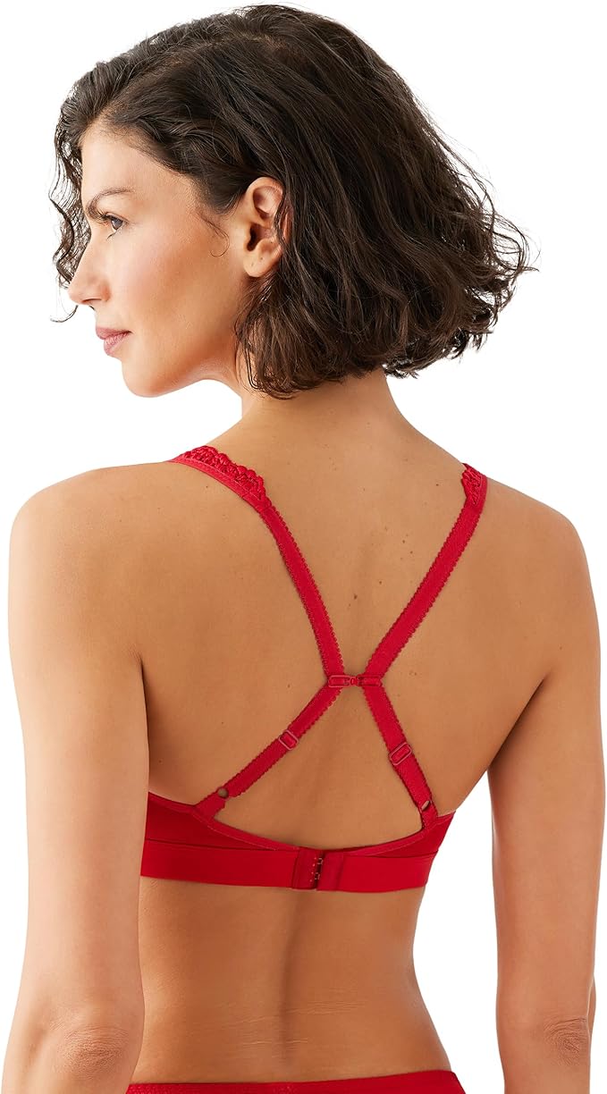 WACOAL Embrace Lace Bralette RED 40