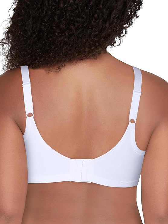 NWD VANITY FAIR Full Figure Beauty Back Smoothing Bra WHITE 42D
