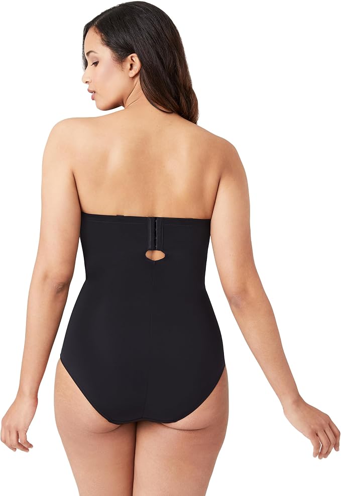 NWD WACOAL Red Carpet Strapless Shaping Body Briefer BLACK 38DDD