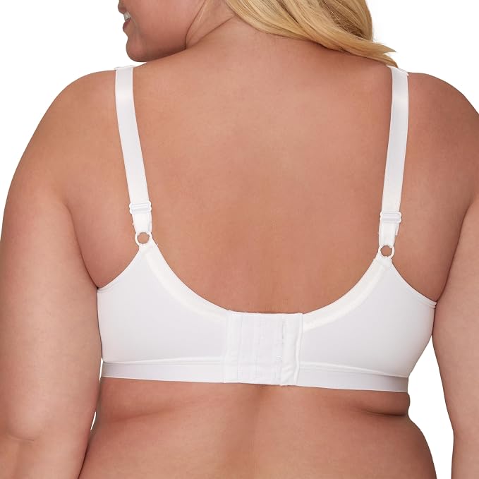 PLAYTEX 18 Hour Active Lifestyle Full Coverage Bra WHITE 42DDD