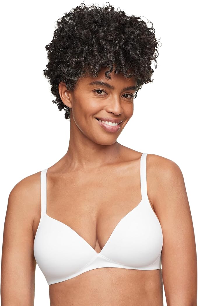 NWD WARNERS Elements of Bliss Wire-Free Bra WHITE 38C