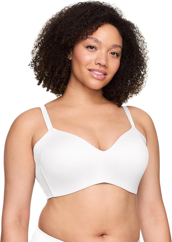 WARNER'S No Side Effects Underarm-Smoothing Wireless WHITE 36C