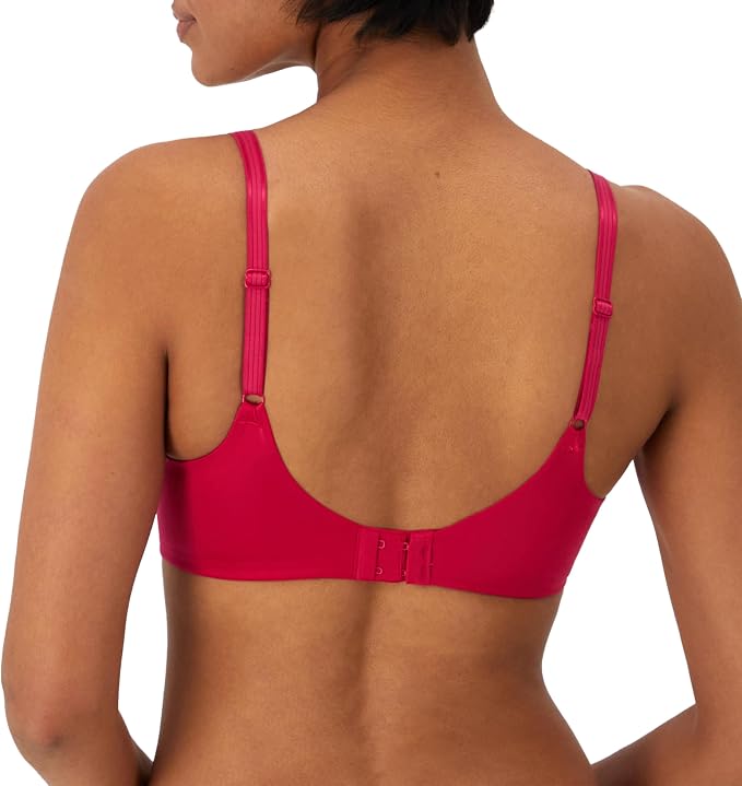 BALI Underwire Bra, One Smooth U Full-Coverage SCARLET BERRY 40D