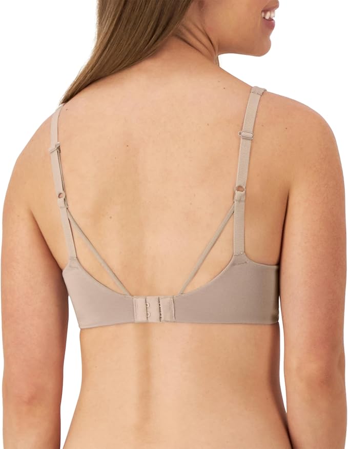 MAIDENFORM Everyday Luxe Full Coverage Convertible Underwire Bra BEIGE 36B