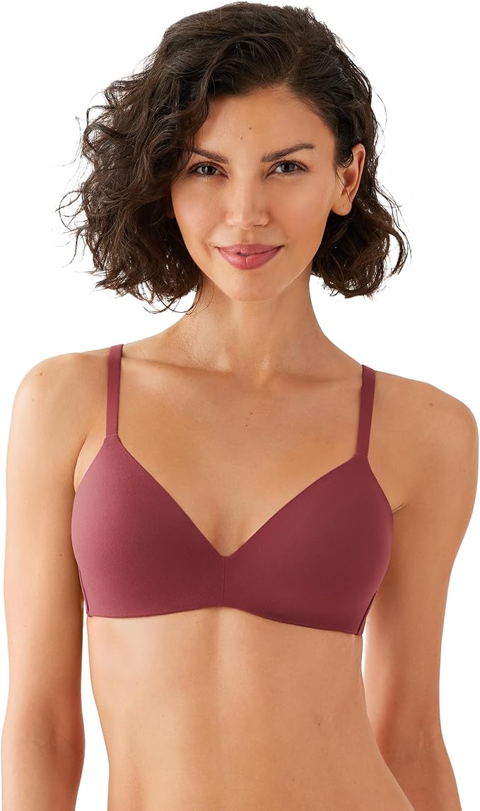 NWD WACOAL How Perfect Wire Free Bra CORDOVAN 32D