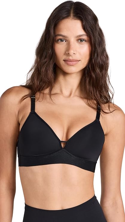 LIVELY Wireless Spacer Bra BLACK 34G