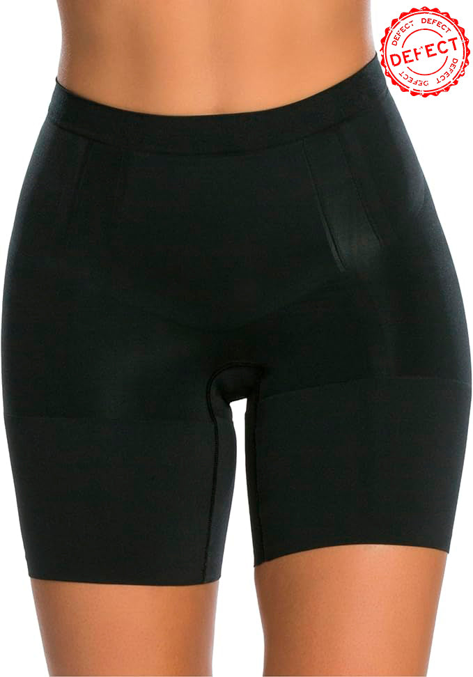 NWD SPANX SPANXsculpt OnCore Mid-Thigh Short BLACK L