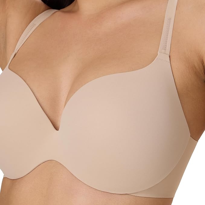 MAIDENFORM Comfort Devotion Dreamwire Back Smoothing Underwire ALMOND 40C