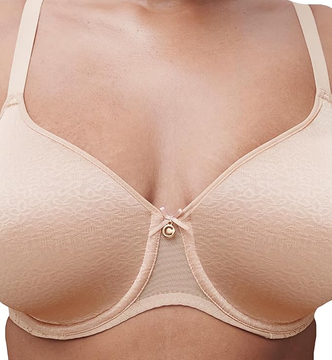 CHANTELLE Norah Full Coverage Spacer T-Shirt Bra NUDE 40H