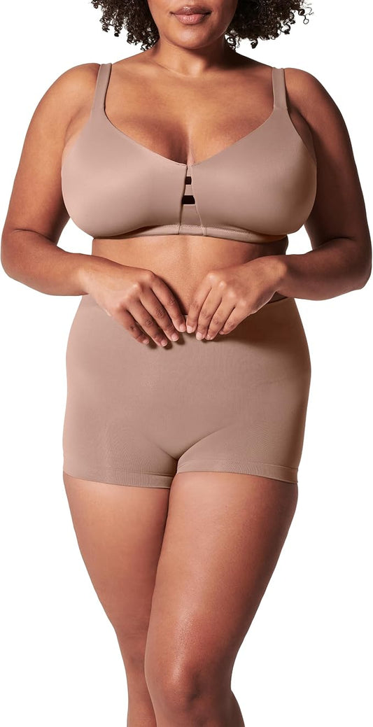 SPANX ExtraOrdinary Boyshort - Sculpting Compression CAFE AU LAIT M