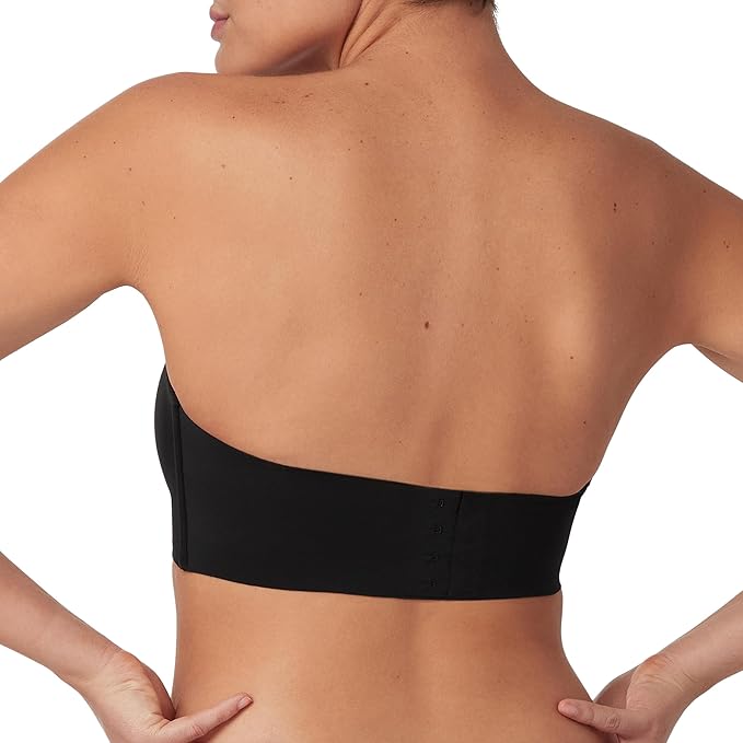 MAIDENFORM Pure Comfort Strapless, Stay-put Wireless BLACK M