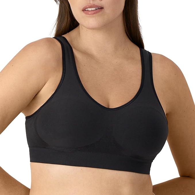 NWD BALI Comfort Revolution Wireless Bra Fit Full-Coverage Bra BLACK 2XL