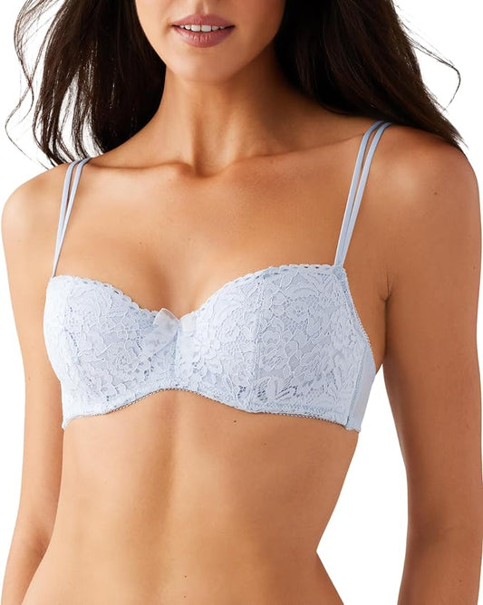 B.TEMPT'D Ciao Bella Lightly Padded Balconette Underwire Bra HEATHER 38B
