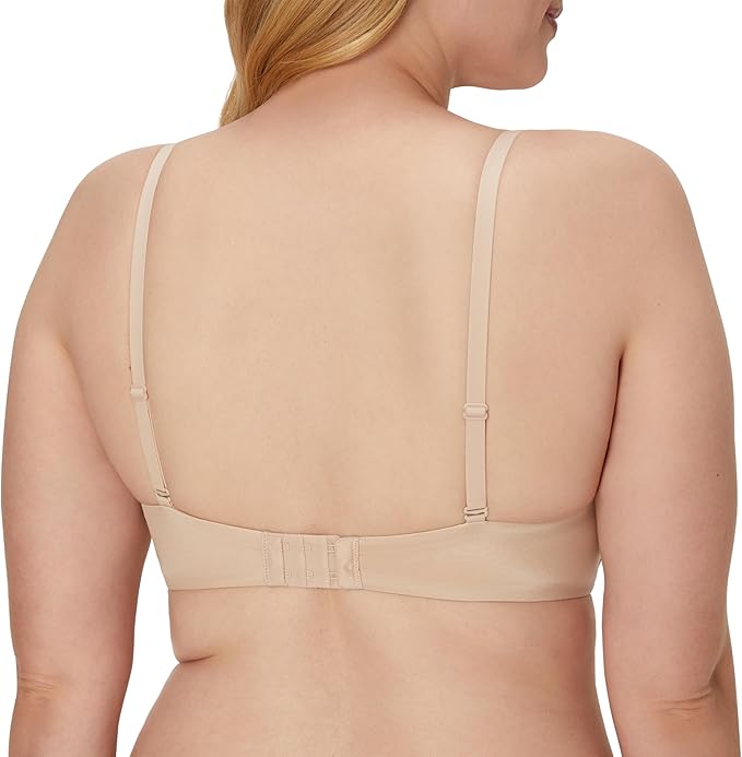 MAIDENFORM Push-up Bra With Dreamwire No-poke Underwire NUDE 36B
