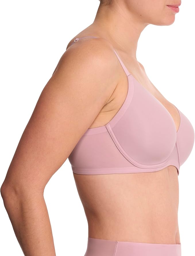 NATORI Cloud Comfort Back Smoothing T-Shirt Bra ROSE MIT 38D