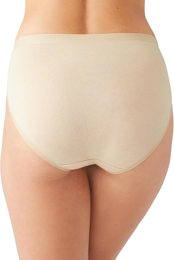 WACOAL Understated Cotton Hi-cut Brief Panty SAND 3XL