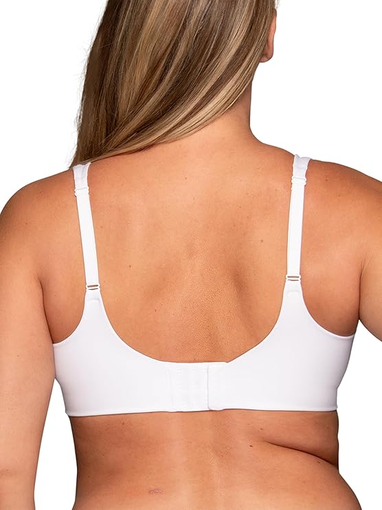 VANITY FAIR Beauty Back Smoothing Wireless Bra WHITE XL