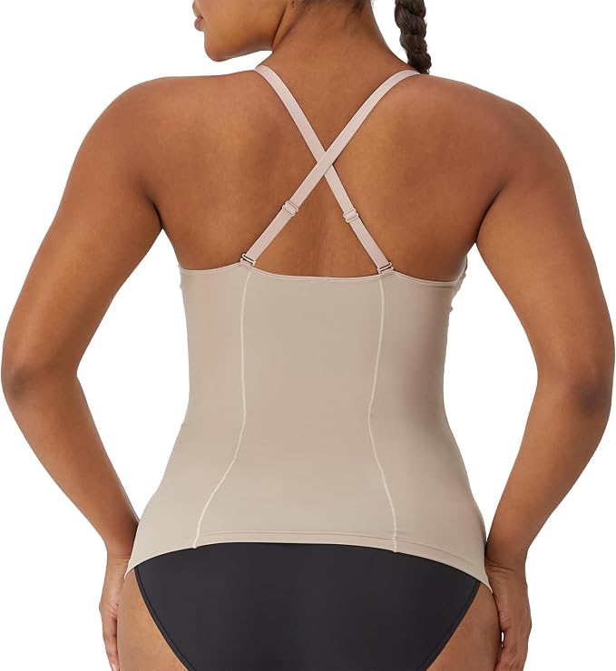 MAIDENFORM Tummy Shaping Cami EVENING BLUSH S