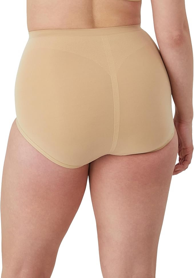 BALI Ultra-Firm Control Shapewear Brief NUDE L