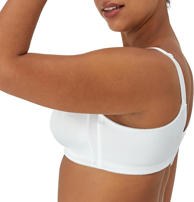 BALI Double Support Wireless Bra Comfortsoft Full-coverage WHITE 42B