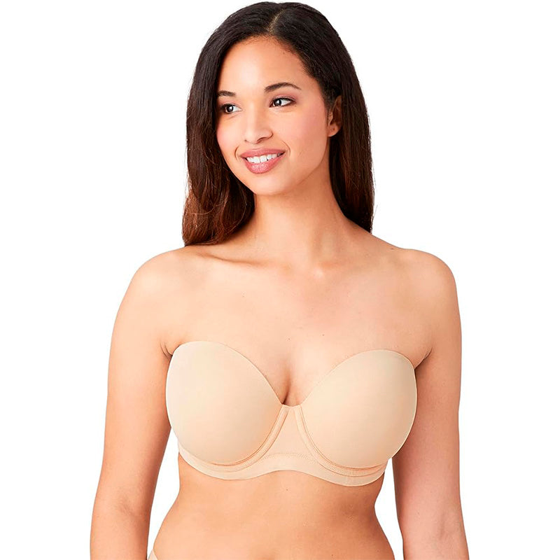 NWD Wacoal Women's Red Carpet Full Busted Strapless Convertible Bra SAND 40D