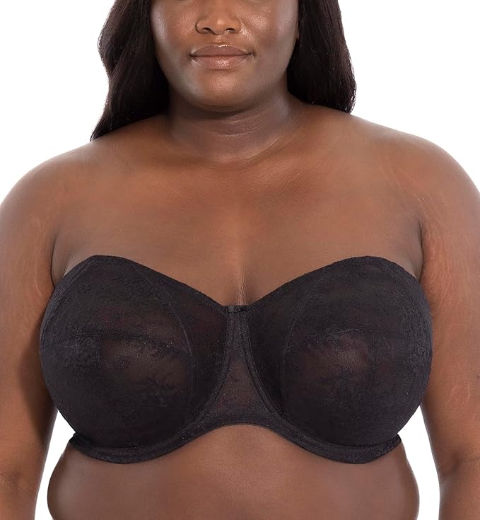 GODDESS Verity Underwire Strapless Bra BLACK 36G
