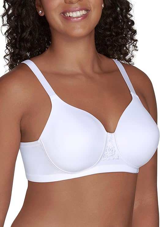 NWD VANITY FAIR Full Figure Beauty Back Smoothing Bra WHITE 42D