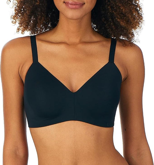 DKNY Active Comfort Wirefree T-Shirt Bra BLACK 34C