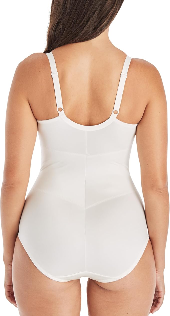 MAIDENFORM Ultra Firm Body Shaper With Built-in Underwire Bra NUDE 40D