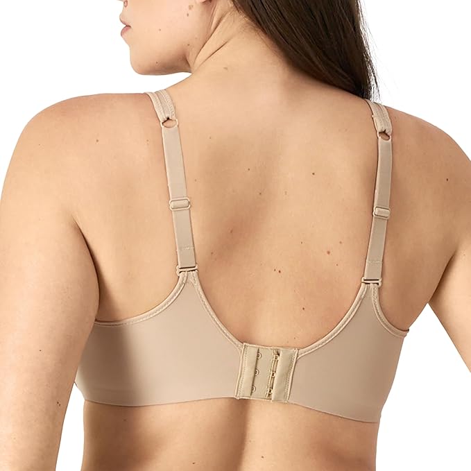 BALI Underwire One Smooth U Ultra Light T-Shirt Convertible Bra NUDE 34D