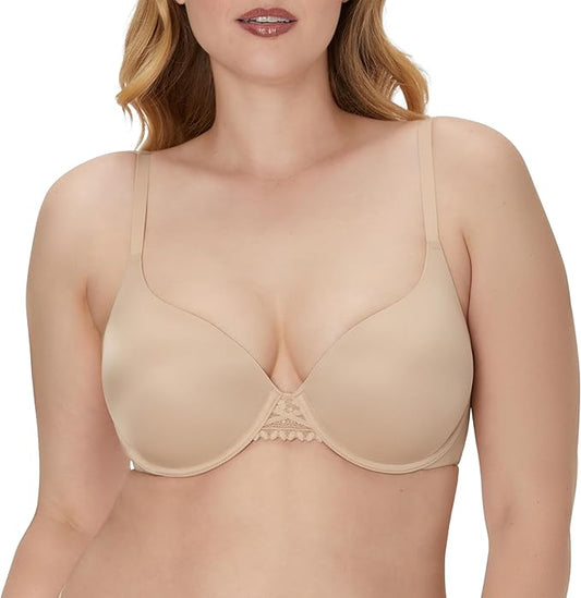MAIDENFORM Push-up Bra With Dreamwire No-poke Underwire NUDE 36B