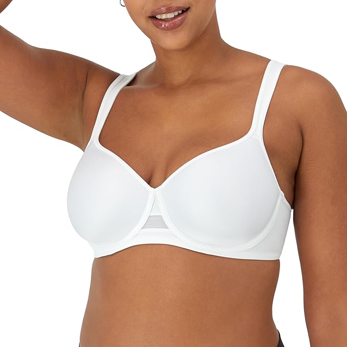 NWD BALI One Smooth U Ultra Light Minimizer Underwire Bra WHITE 40C