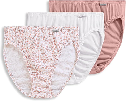 JOCKEY Underwear Plus Size Elance French Cut - 3 Pack MULTICOLOR 8
