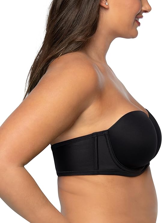 VANITY FAIR Beauty Back Smoothing Strapless Bra BLACK 36D