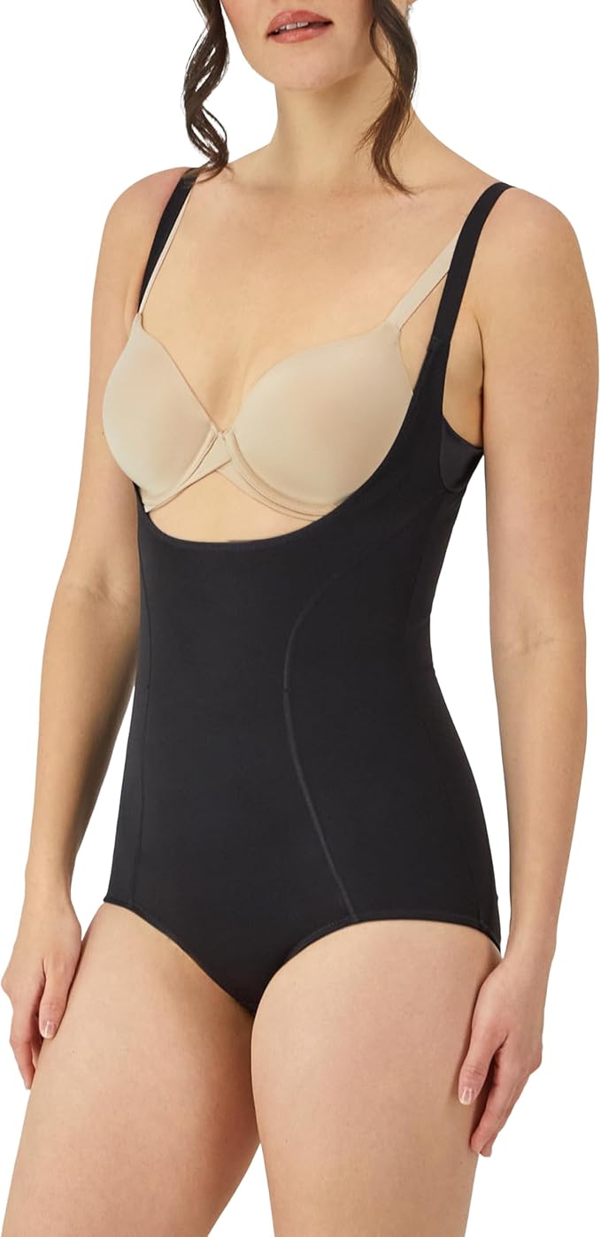 MAIDENFORM Open Bust Shapewear BLACK 2XL