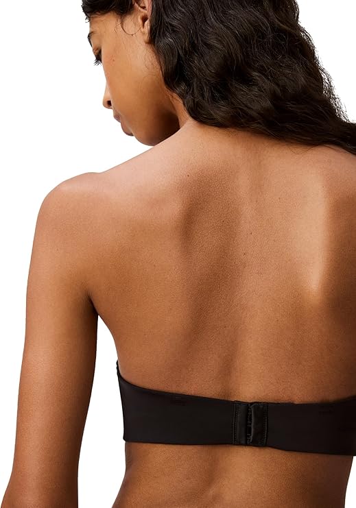 CALVIN KLEIN Perfectly Fit Strapless Convertible Push-Up Bra BLACK 32A