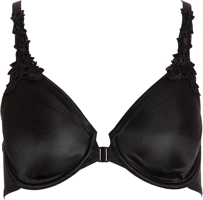 DOMINIQUE Meryl Front Closure Minimizer Racerback BLACK 42DD