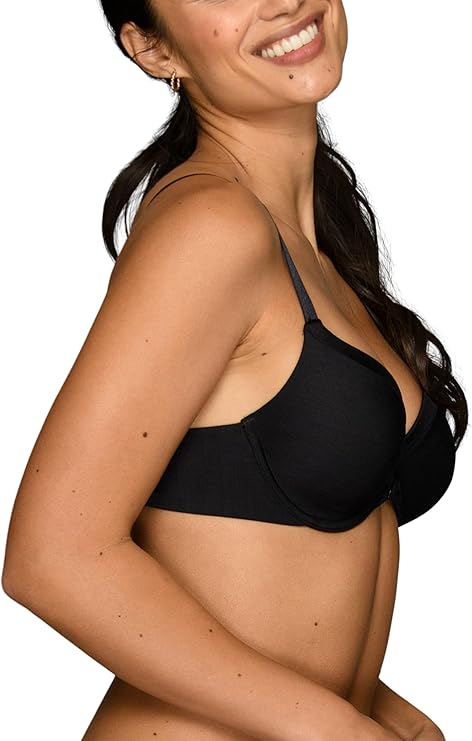 VANITY FAIR Illumination Front Closure Bra Convertible Straps BLACK 38B