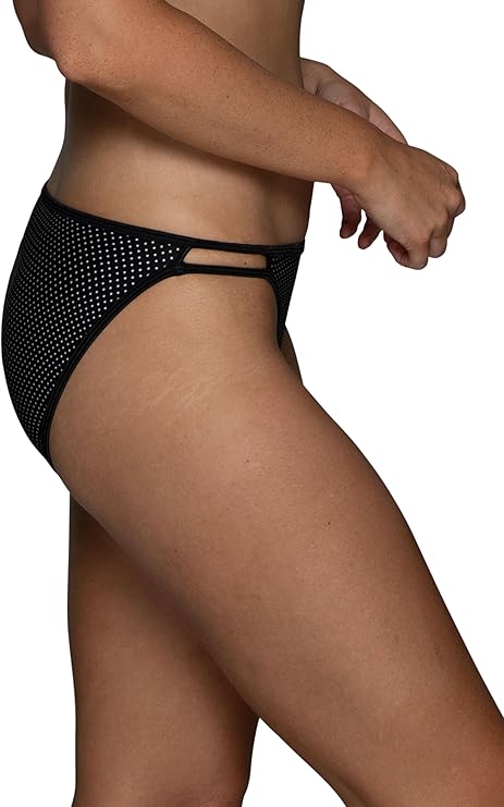 VANITY FAIR Illumination String Bikini Panties PREMIERE DOT PRINT L